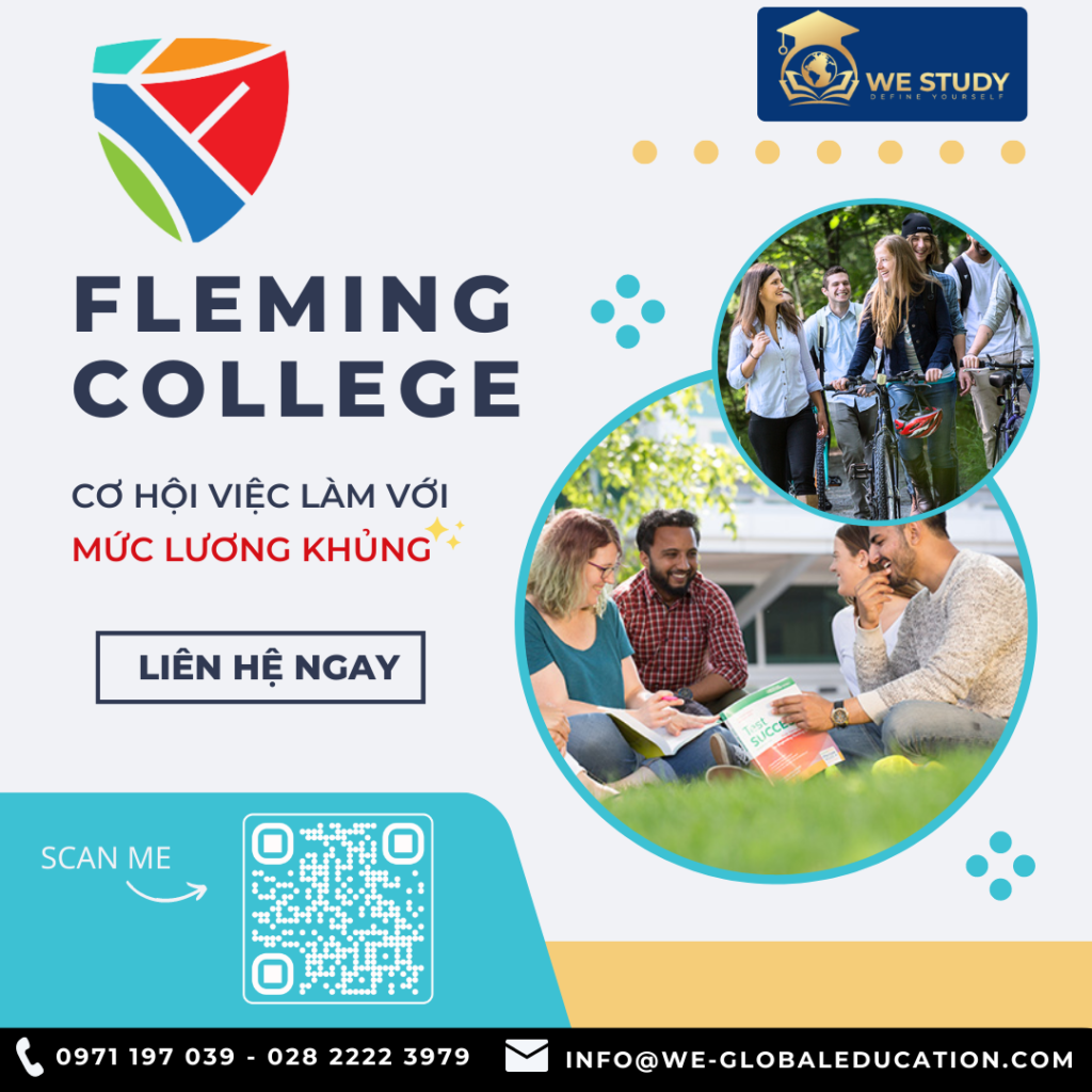 Fleming College - cơ hội việc làm với mức lương khủng