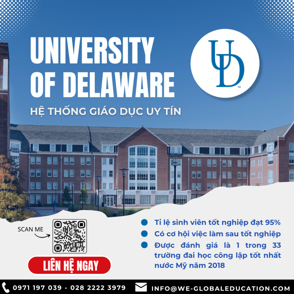 Hệ thống giáo dục uy tín University of Delaware